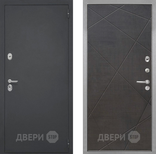 Входная металлическая Дверь Интекрон (INTECRON) Гектор Лучи-М Венге распил кофе в Истра