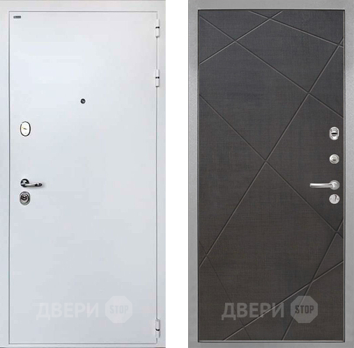 Входная металлическая Дверь Интекрон (INTECRON) Колизей White Лучи-М Венге распил кофе в Истра