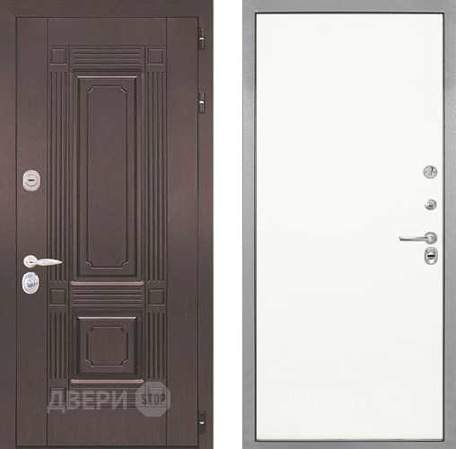 Входная металлическая Дверь Интекрон (INTECRON) Италия Гладкая Слоновая кость в Истра