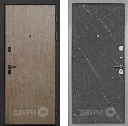 Дверь Интекрон (INTECRON) Профит Black Венге Коричневый Гладкая Гранит лава оникс в Истра