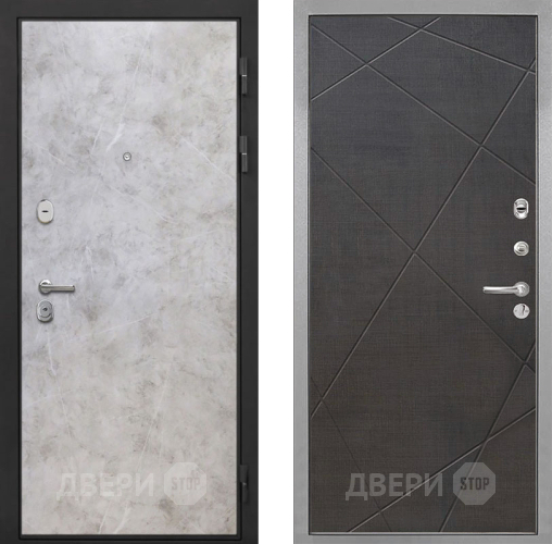 Входная металлическая Дверь Интекрон (INTECRON) Гектор Мрамор Светлый Лучи-М Венге распил кофе в Истра