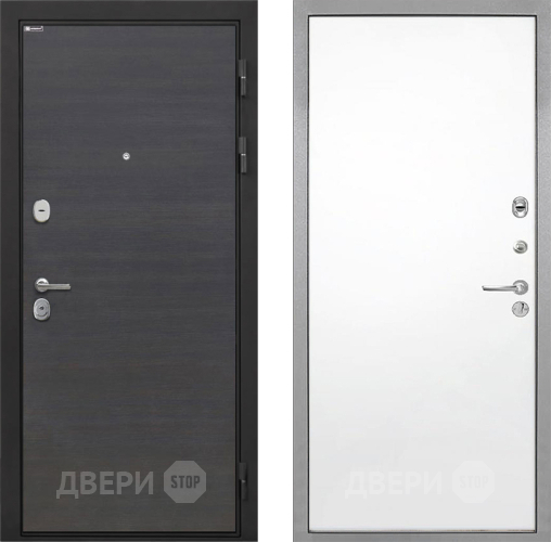 Входная металлическая Дверь Интекрон (INTECRON) Гектор Эковенге Гладкая Силк Сноу в Истра