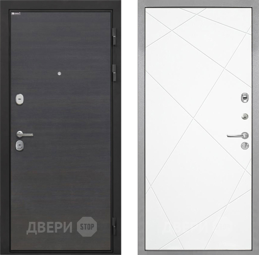 Входная металлическая Дверь Интекрон (INTECRON) Гектор Эковенге Лучи-М Софт милк в Истра