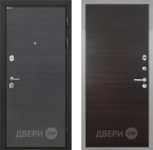 Входная металлическая Дверь Интекрон (INTECRON) Гектор Эковенге Гладкая Эковенге поперечный в Истра