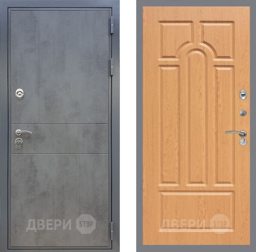 Входная металлическая Дверь Рекс (REX) ФЛ-290 FL-58 Дуб в Истра