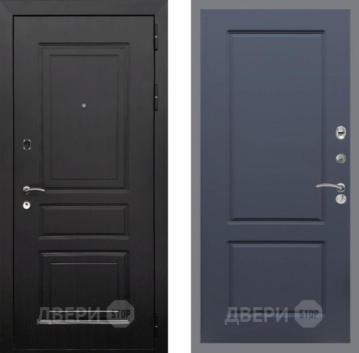 Входная металлическая Дверь Рекс (REX) 6 Венге FL-117 Силк титан в Истра