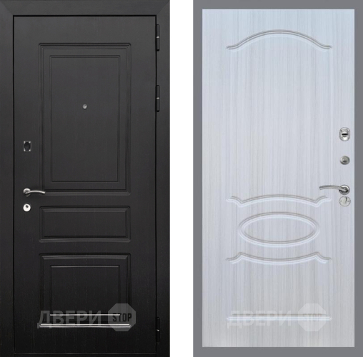 Входная металлическая Дверь Рекс (REX) 6 Венге FL-128 Сандал белый в Истра