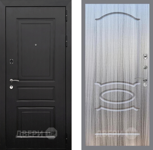 Входная металлическая Дверь Рекс (REX) 6 Венге FL-128 Сандал грей в Истра