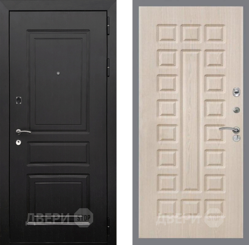 Входная металлическая Дверь Рекс (REX) 6 Венге FL-183 Беленый дуб в Истра