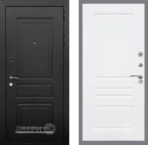 Входная металлическая Дверь Рекс (REX) 6 Венге FL-243 Силк Сноу в Истра