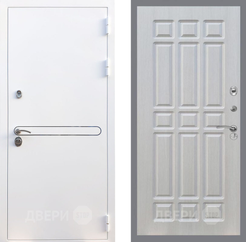 Входная металлическая Дверь Рекс (REX) 27 FL-33 Лиственница беж в Истра