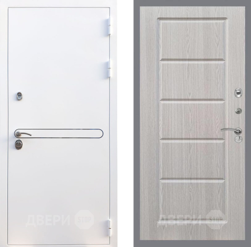 Входная металлическая Дверь Рекс (REX) 27 FL-39 Беленый дуб в Истра