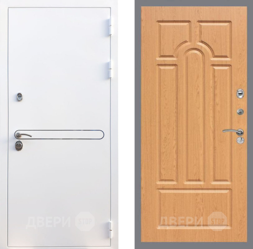 Входная металлическая Дверь Рекс (REX) 27 FL-58 Дуб в Истра