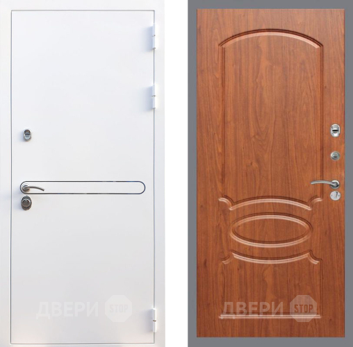 Входная металлическая Дверь Рекс (REX) 27 FL-128 Морёная берёза в Истра