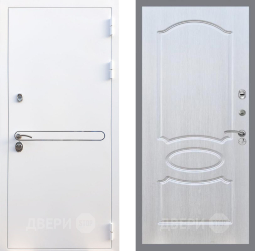 Входная металлическая Дверь Рекс (REX) 27 FL-128 Лиственница беж в Истра