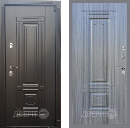 Входная металлическая Дверь Рекс (REX) 9 FL-2 Сандал грей в Истра