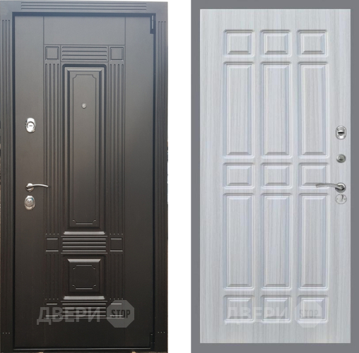 Входная металлическая Дверь Рекс (REX) 9 FL-33 Сандал белый в Истра