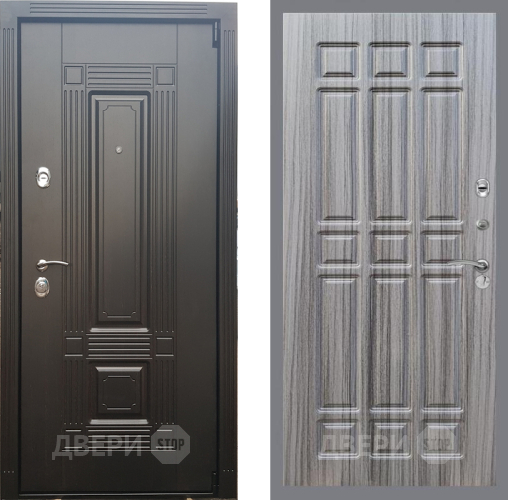 Входная металлическая Дверь Рекс (REX) 9 FL-33 Сандал грей в Истра