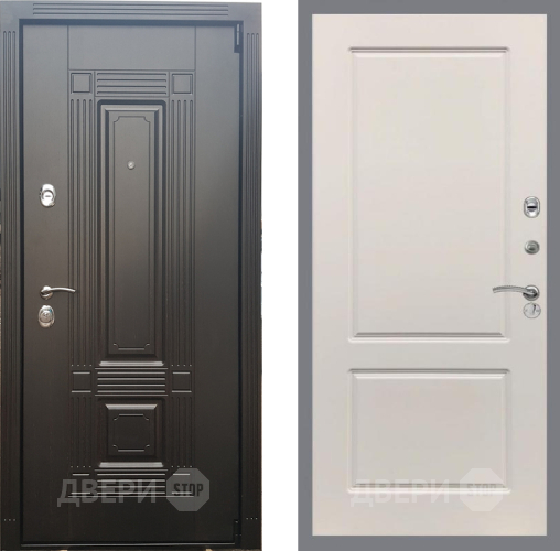 Входная металлическая Дверь Рекс (REX) 9 FL-117 Шампань в Истра