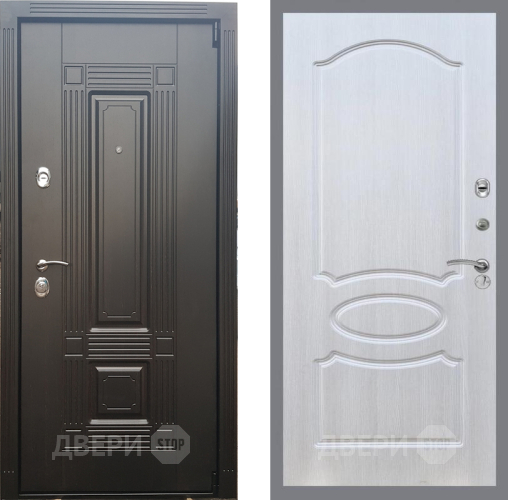 Входная металлическая Дверь Рекс (REX) 9 FL-128 Лиственница беж в Истра