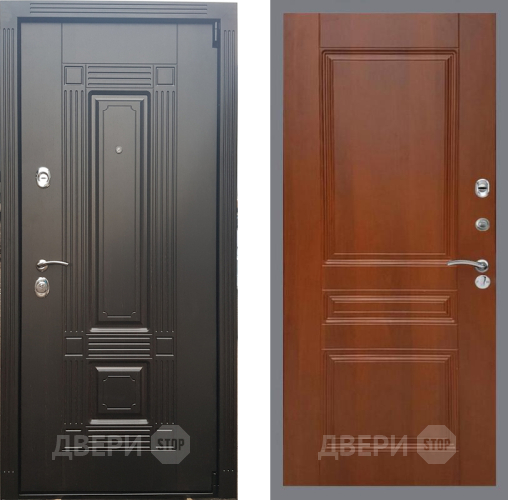 Входная металлическая Дверь Рекс (REX) 9 FL-243 Итальянский орех в Истра