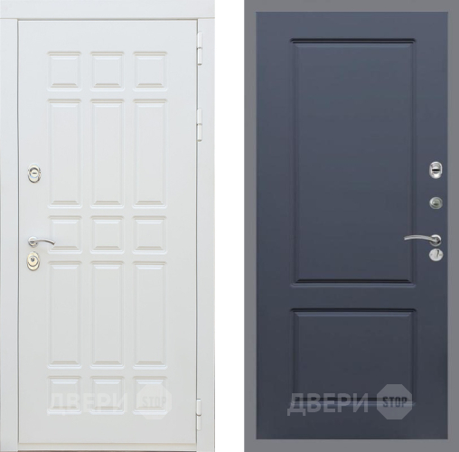 Входная металлическая Дверь Рекс (REX) 8 Силк Сноу FL-117 Силк титан в Истра