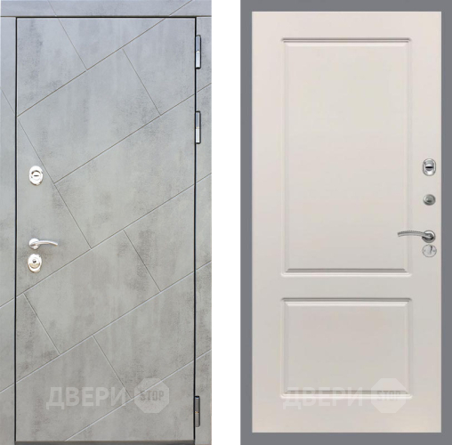 Входная металлическая Дверь Рекс (REX) 22 FL-117 Шампань в Истра