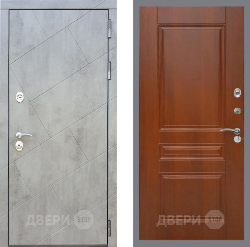 Входная металлическая Дверь Рекс (REX) 22 FL-243 Итальянский орех в Истра