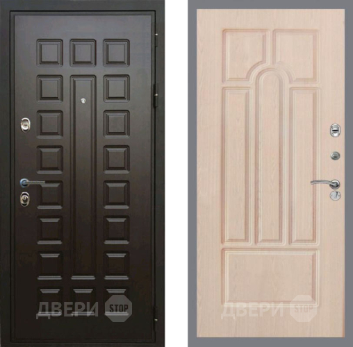 Входная металлическая Дверь Рекс (REX) Премиум 3к FL-58 Беленый дуб в Истра