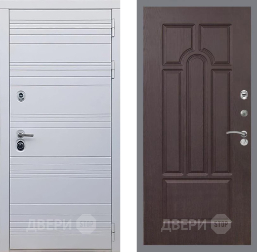 Входная металлическая Дверь Рекс (REX) 14 Силк Сноу FL-58 Венге в Истра