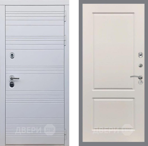 Входная металлическая Дверь Рекс (REX) 14 Силк Сноу FL-117 Шампань в Истра