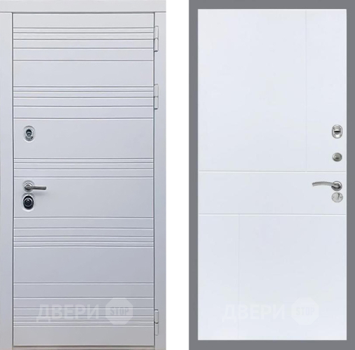 Входная металлическая Дверь Рекс (REX) 14 Силк Сноу FL-290 Силк Сноу в Истра