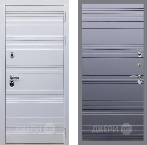 Входная металлическая Дверь Рекс (REX) 14 Силк Сноу Line Силк титан в Истра