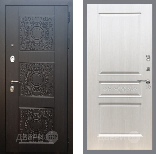 Входная металлическая Дверь Рекс (REX) 10 FL-243 Лиственница беж в Истра