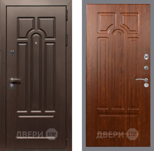 Входная металлическая Дверь Рекс (REX) Эврика FL-58 Морёная берёза в Истра