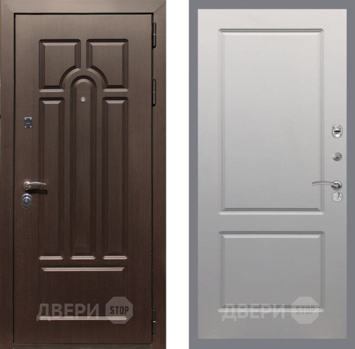 Дверь Рекс (REX) Эврика FL-117 Грей софт в Истра