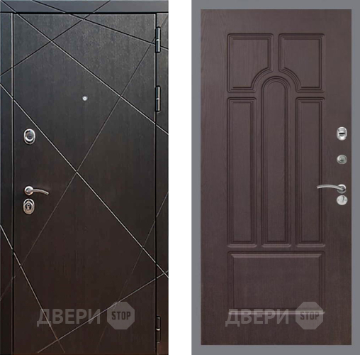 Входная металлическая Дверь Рекс (REX) 13 Венге FL-58 Венге в Истра
