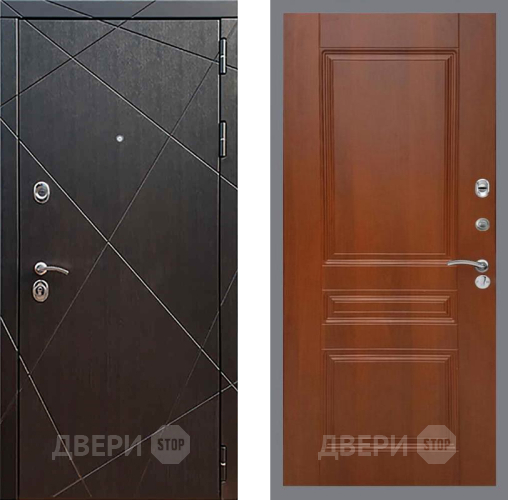 Входная металлическая Дверь Рекс (REX) 13 Венге FL-243 Итальянский орех в Истра