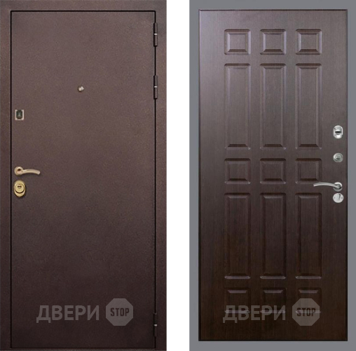 Входная металлическая Дверь Рекс (REX) Лайт 3К FL-33 Венге в Истра