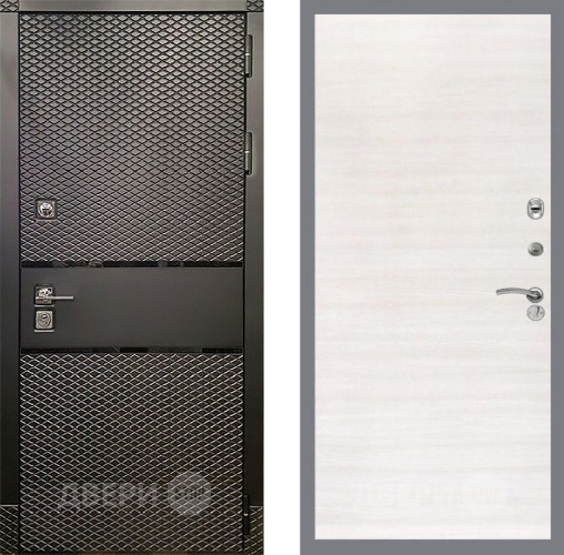 Входная металлическая Дверь Рекс (REX) 15 Черный Кварц GL Акация в Истра