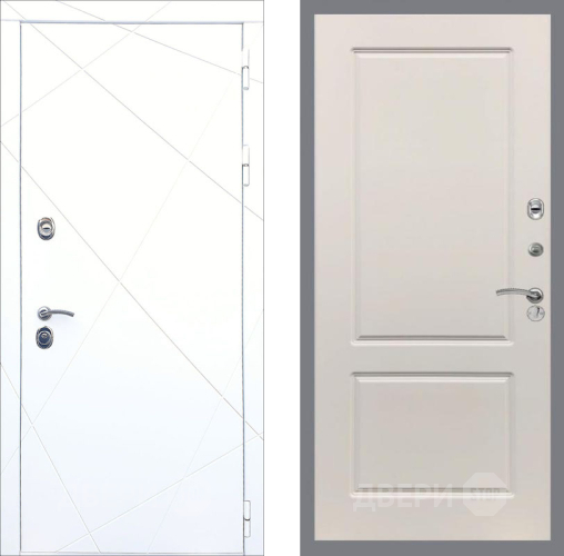 Входная металлическая Дверь Рекс (REX) 13 Силк Сноу FL-117 Шампань в Истра