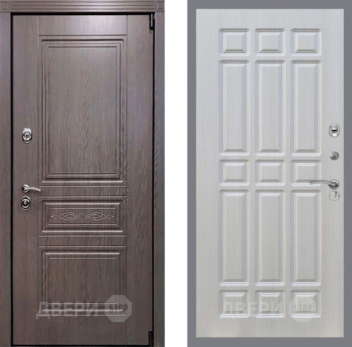 Входная металлическая Дверь Рекс (REX) Премиум-S FL-33 Лиственница беж в Истра