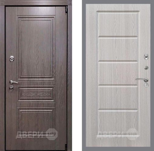 Входная металлическая Дверь Рекс (REX) Премиум-S FL-39 Беленый дуб в Истра