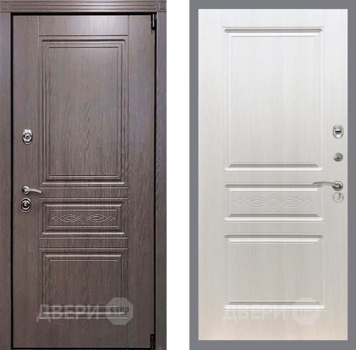 Входная металлическая Дверь Рекс (REX) Премиум-S FL-243 Лиственница беж в Истра