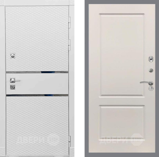 Входная металлическая Дверь Рекс (REX) 15 Силк Сноу FL-117 Шампань в Истра