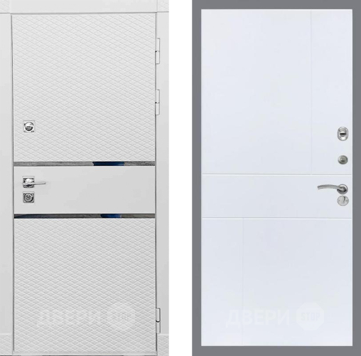 Входная металлическая Дверь Рекс (REX) 15 Силк Сноу FL-290 Силк Сноу в Истра