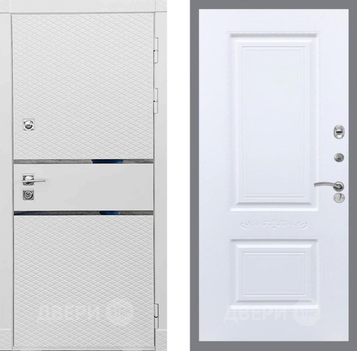 Входная металлическая Дверь Рекс (REX) 15 Силк Сноу Смальта Силк Сноу в Истра