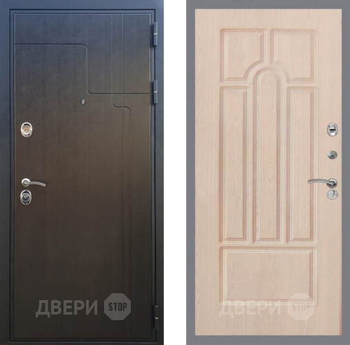 Входная металлическая Дверь Рекс (REX) Премиум-246 FL-58 Беленый дуб в Истра