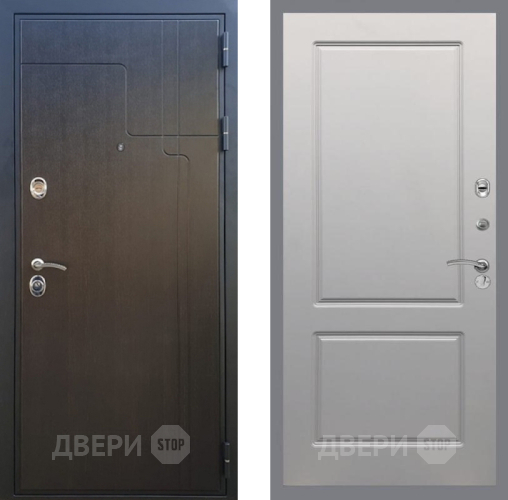 Входная металлическая Дверь Рекс (REX) Премиум-246 FL-117 Грей софт в Истра
