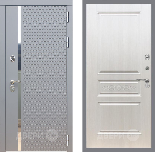 Входная металлическая Дверь Рекс (REX) 24 FL-243 Лиственница беж в Истра